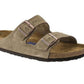 Birkenstock Women's Arizona Soft Slide Sandal Brown Size 8 N