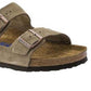 Birkenstock Women's Arizona Soft Slide Sandal Brown Size 8 N