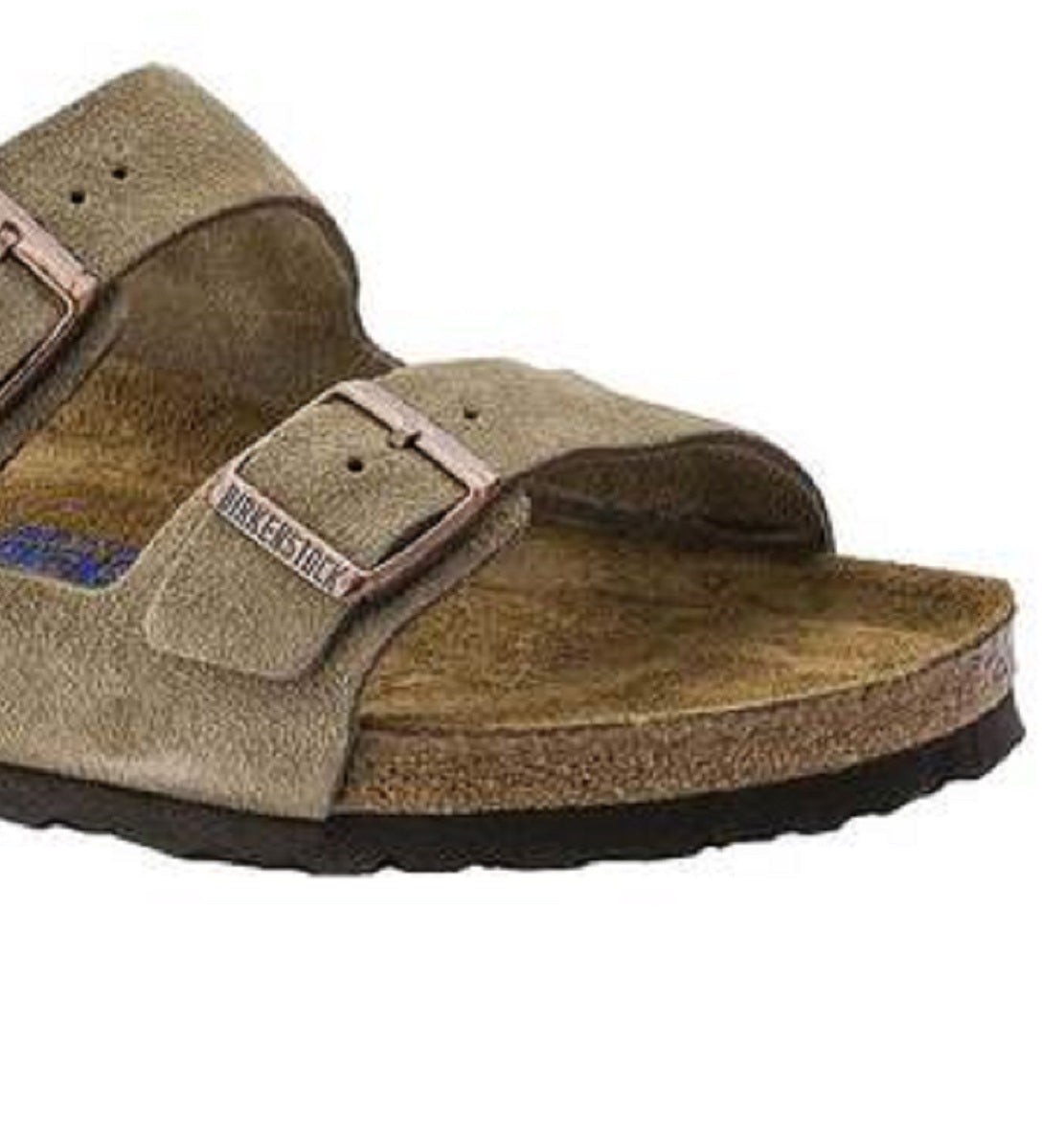 Birkenstock Women's Arizona Soft Slide Sandal Brown Size 8 N