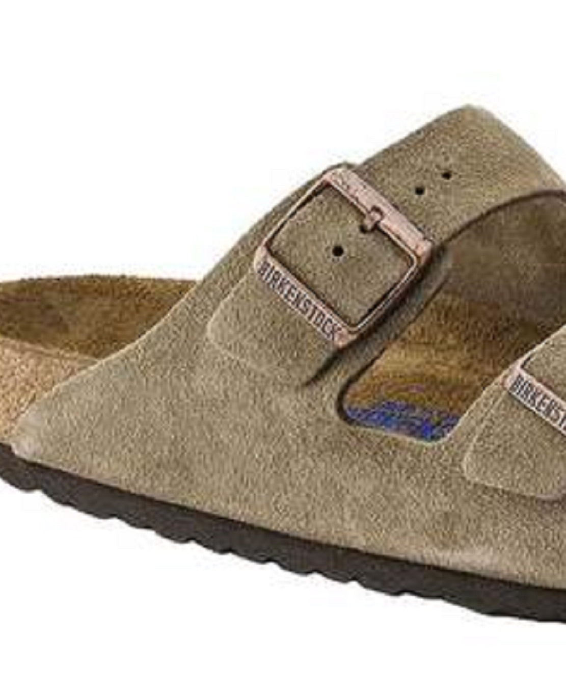 Birkenstock Women's Arizona Soft Slide Sandal Brown Size 8 N