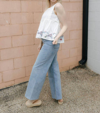 Miou Muse - Straight Wide Leg Pants