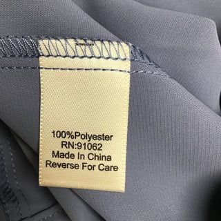 Slate Georgette Wrap Dress by Standards & Practices, Size 2X