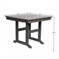 HDPE Outdoor Patio Dining Set with Table and 4 Chairs