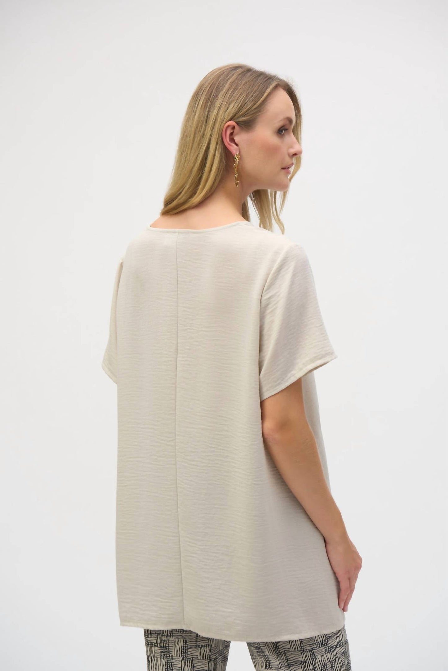 Joseph Ribkoff - Asymetrical Boxy Top