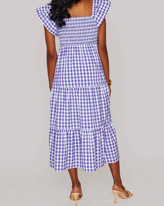 Buddylove - Brynn Ruffle Shoulder Midi Dress