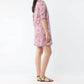 Ann Mashburn - Elbow Sleeve Frill Dress