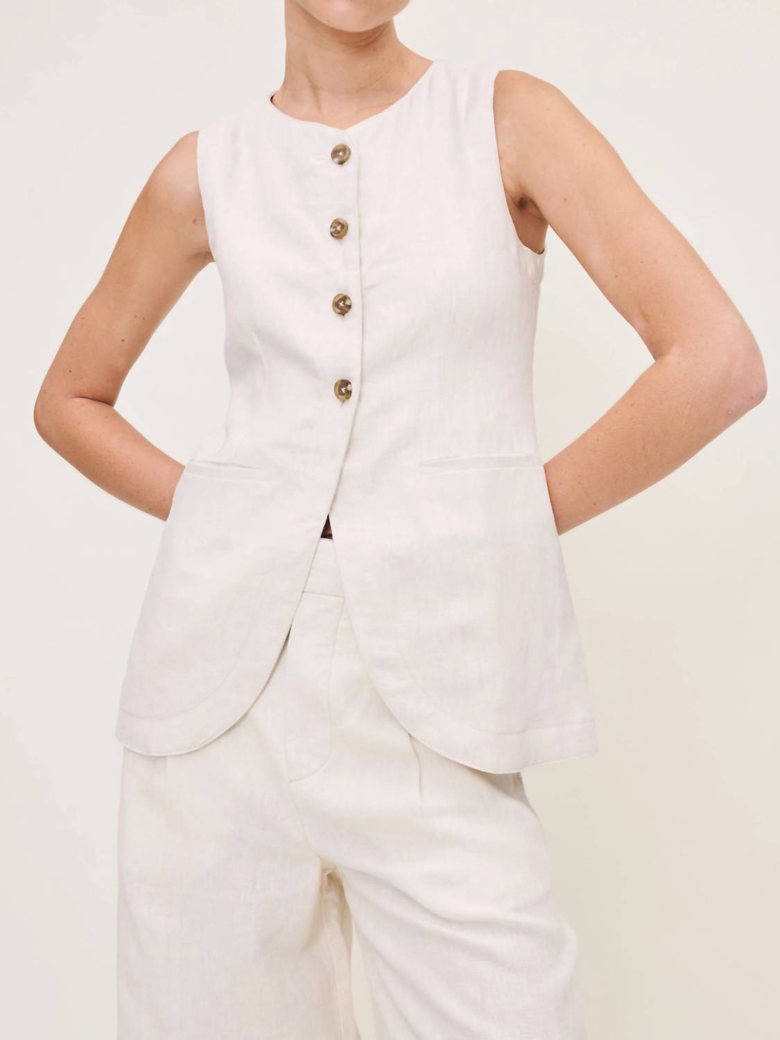 Dl1961 - Women'S - Amalie Button Up Vest