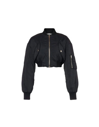 Philosophy Di Lorenzo Serafini - Nylon Cropped Bomber Jacket