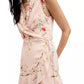 Allsaints - Ari Kora Floral Print Ruffle Wrap Mini Dress