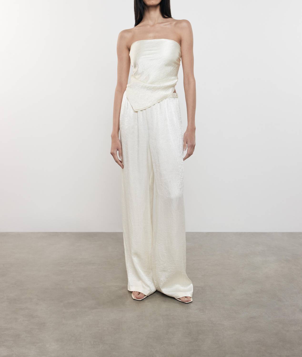 Enza Costa - TEXTURED SATIN PANT