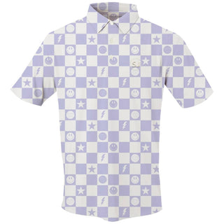 Swingjuice - Men's Golf Smile Face Polo Shirt