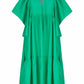 Psophia - Drapey V-Neck Midi Dress