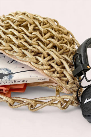 Debbie Katz - Women's Nicole Metallic Crochet Bag