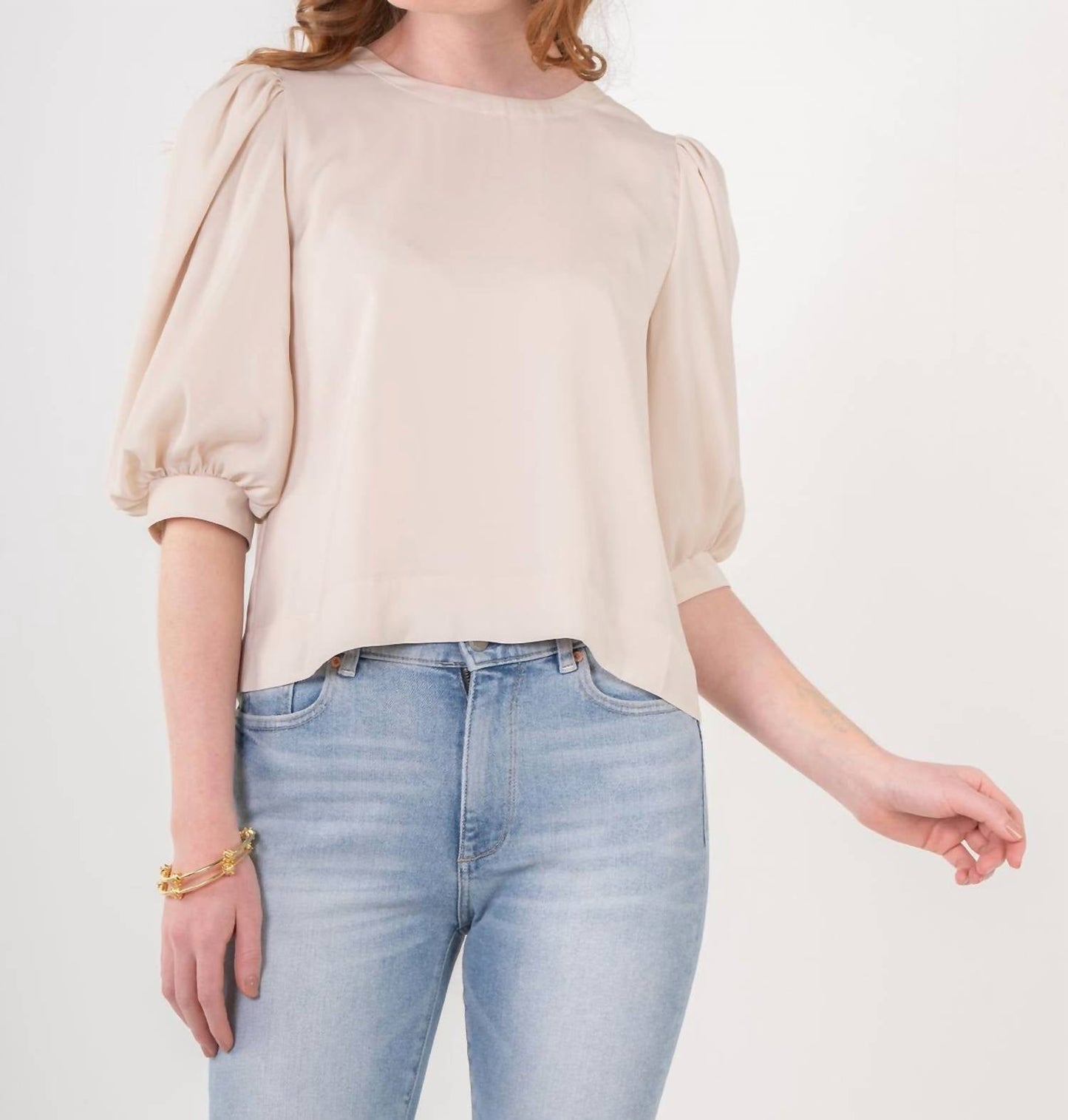 Emily Mccarthy - Bella Puff Sleeves Top