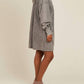 Easel - Halle Hooded Mini Dress