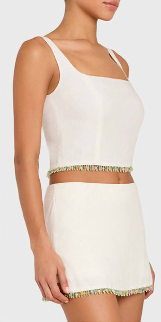 Amanda Uprichard - Jace Linen Top