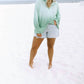 By Together - Women's Ombre Striped Button Down Shirt