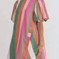 Entro - Stripe Dress