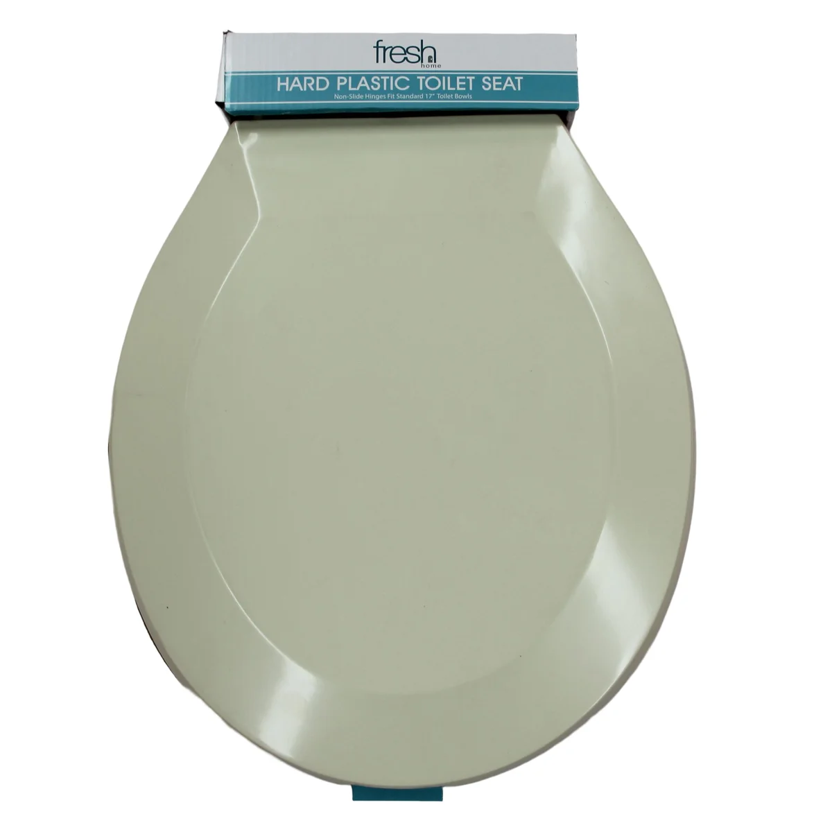Hard Plastic Toilet Seat With Beveled Edges