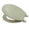 Hard Plastic Toilet Seat With Beveled Edges