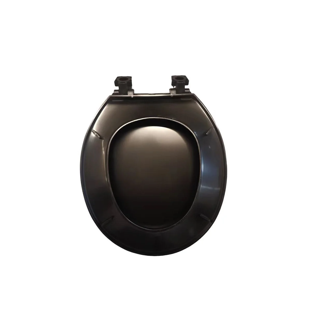 Hard Plastic Toilet Seat With Beveled Edges