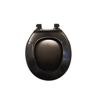 Hard Plastic Toilet Seat With Beveled Edges