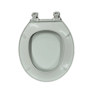 Hard Plastic Toilet Seat With Beveled Edges