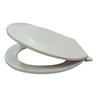 Hard Plastic Toilet Seat With Beveled Edges