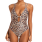 Peixoto Women's Isla One Piece Swimsuit Brown Size L
