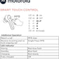 Motorola Moto Buds 085-True Wireless Bluetooth Earbuds with Microphone and USB-C Charging Case - IPX5 Water Resistant, Smart Touch-Control, Lightweight Comfort-Fit, Clear Sound & Deep Bass - Black