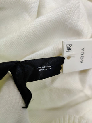 Aqua Women's Star Print Sweater Brown Size S