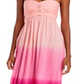 Tiare Hawaii Women's Cover Up Jasmine Ombre Maxi Dress Swim Pink Size Regular