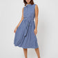 Leota Women's Sleeveless Mindy Dress in Bellwether Blue