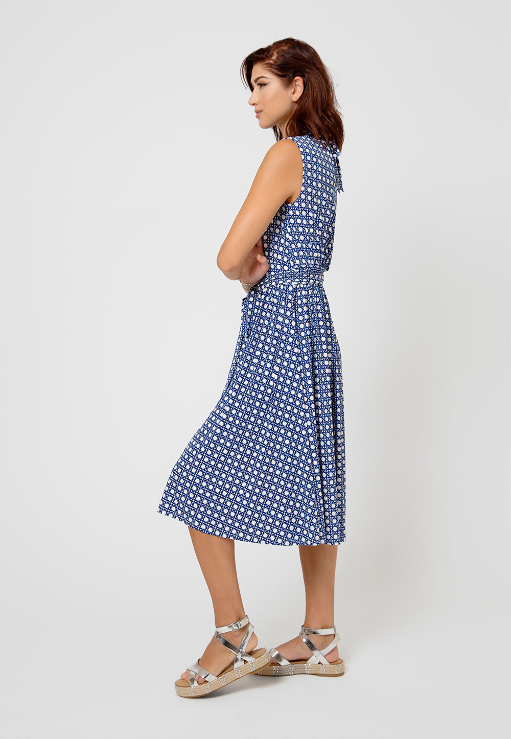 Leota Women's Sleeveless Mindy Dress in Bellwether Blue