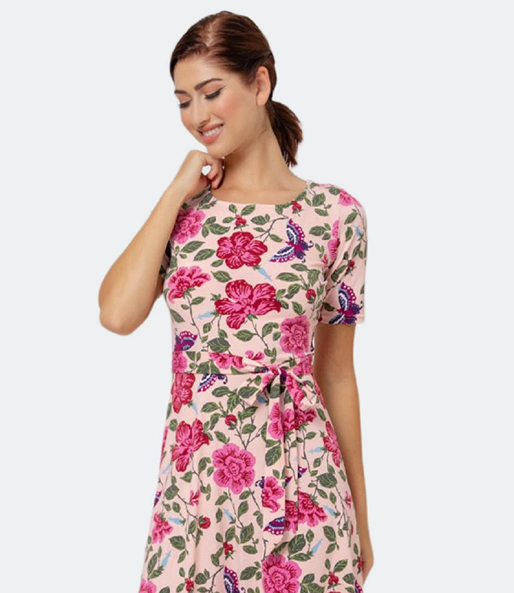 Leota Women's Giselle Sheath Dress Pink