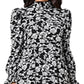 Leota Women's Bianca Puff Sleeve Flowy Dress Black Size X-Large
