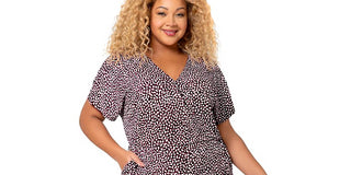 Leota Women's Ruby Wide Leg Jumpsuit Gray