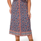 Leota Women's Francesca Dress Blue Size 3X