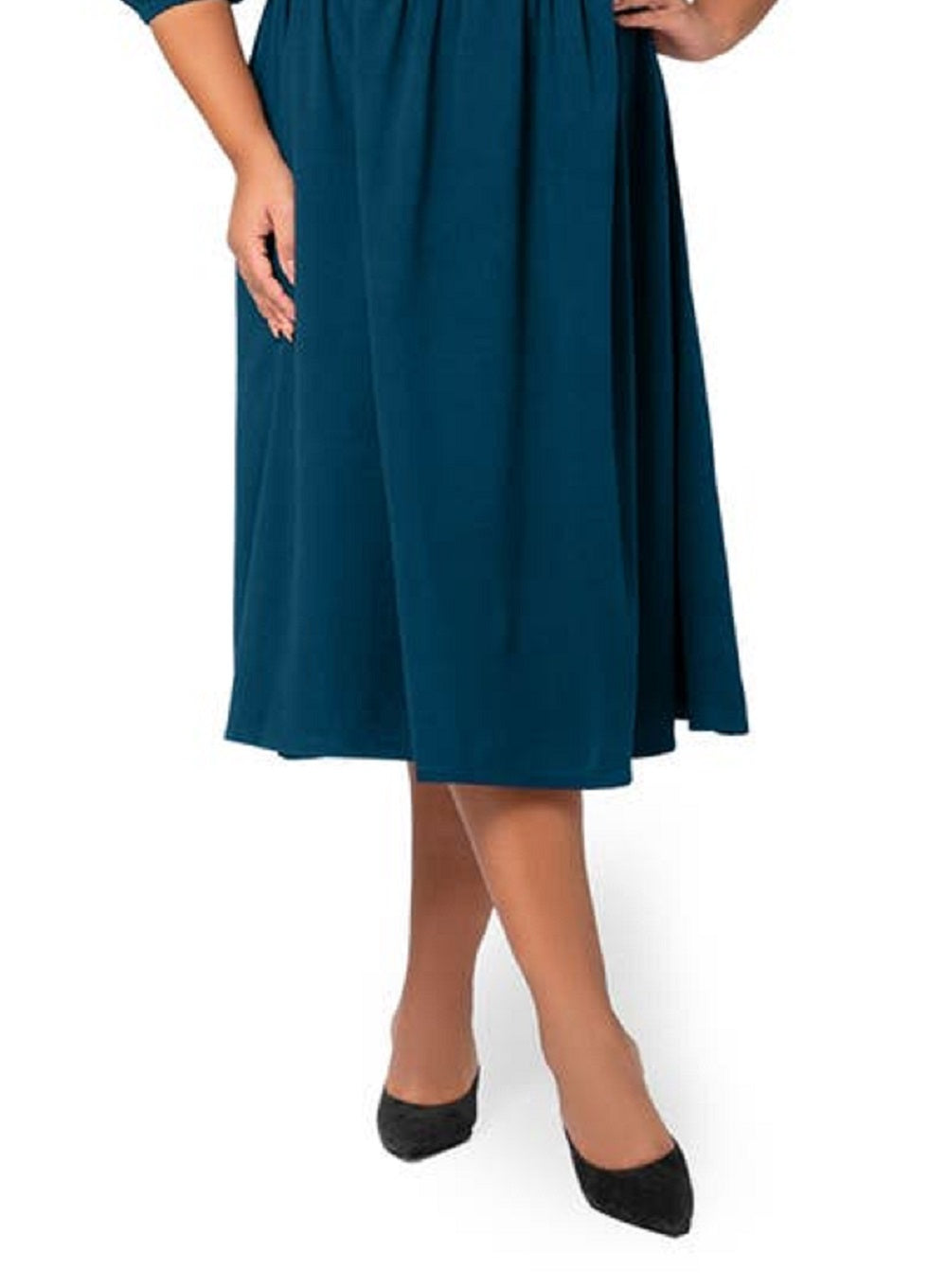 Leota Women's Iman Dress Blue Size 2X