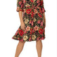 Leota Women's Tanya Floral Print Dress Red