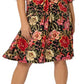 Leota Women's Tanya Floral Print Dress Red