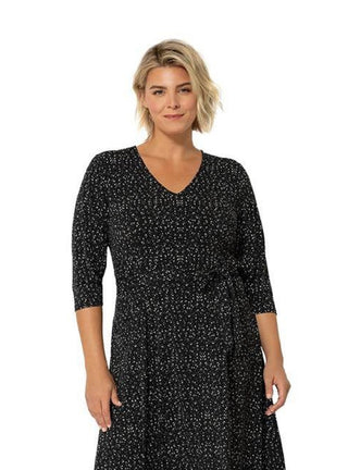 Leota Women's Eliza Belted Dress Black