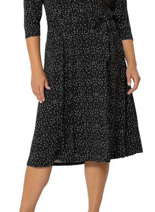 Leota Women's Eliza Belted Dress Black