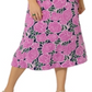 Leota Women's Zoe Midi Dress Purple Size 2X