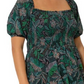Leota Women's Kelly Ruffle Hem Dress Green