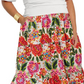 Leota Women's Maxi Evelyn Skirt Red Size 3X
