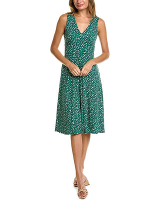 Leota Women's Rosemary Midi Dress Green  Size Small