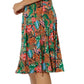 Leota Women's Sweetheart Flutter Sleeve Dress Multi