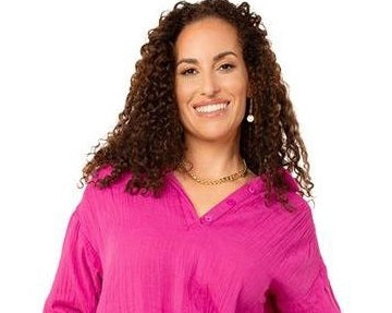 Leota Women's Maura Oversized Cover Up Tunic Pink