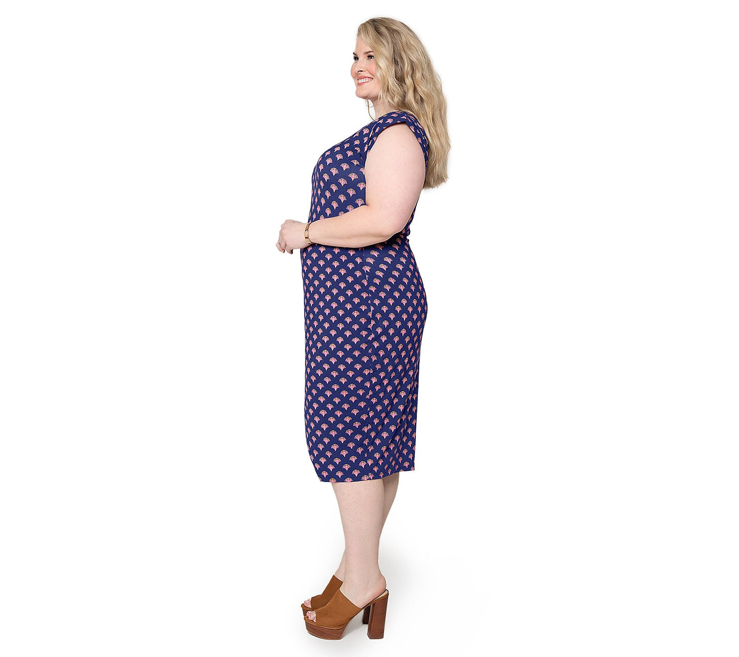 Leota Women's Hayden Dress Blue Size 1X